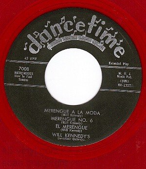 NM DANCETIME 7008 RED VINYL WILL KENNEDY ~ 6 Tracks