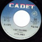 DJ CADET 5606 ETTA JAMES I Got You Babe ~ I Worship The