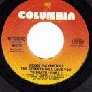 COLUMBIA 3-10413 LEON HAYWOOD Streets Will Love You To