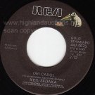 M- RCA 45 rpm NEIL SEDAKA ~ Oh Carol ~ Calendar Girl