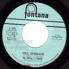 FONTANA 1890 45 GLORIA LYNNE Soul Serenade/Be Anything