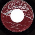 CHECKER 783 SUGAR BOY Dont Know What I'll Do/Overboard