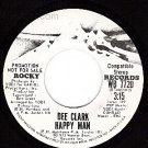 M- PROMO ROCKY WB 7720 45 DEE CLARK ~ Happy Man