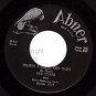 ABNER 1019 DEE CLARK Nobody But You/When I Call On You