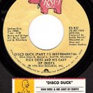 RSO 857 RICK DEES & HIS CAST/IDIOTS Disco Duck Pt 1 & 2