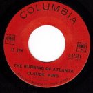 COLUMBIA 4-42581 CLAUDE KING Burning Of Atlanta ~ Moon