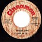 PROMO 45 CINNAMON 772 JIMMY PAYNE One Man's Woman At A