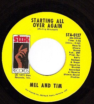 NM STAX STA-0127 MEL & TIM Starting All Over Again/Bad