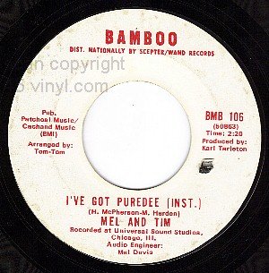 BAMBOO 106 MEL & TIM I've Got Purdee/Got Purdee-Inst