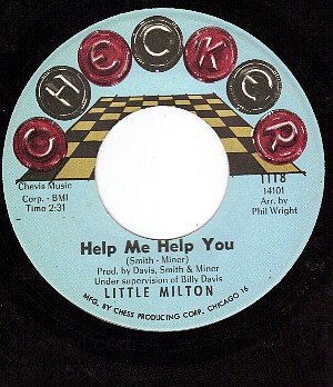 NM/M- CHECKER 118 LITTLE MILTON Help Me Help You/Sweet