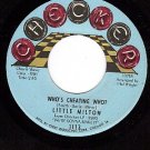 NM/M- 45 CHECKER 1113 LITTLE MILTON Who's Cheating Who