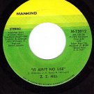 MANKIND 12012 Z.Z.HILL ~ It Aint No Use ~ Second Chance