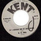 KENT 404 Z.Z.HILL If I Could Do It All Over ~ Dont Love