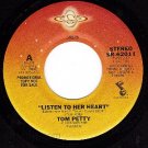 NM SHELTER 6201 DJ 45 rpm TOM PETTY Listen To Her Heart