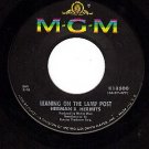 MGM 13500 45 HERMAN'S HERMITS Leaning On The Lamp Post