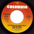COLUMBIA 3-10284 SUTHERLAND BROTHERS Arms Of Mary/Moon