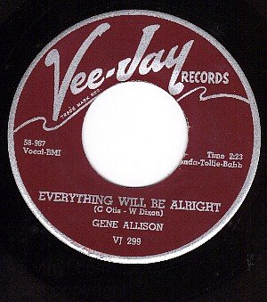 NM VEEJAY 299 GENE ALLISON - Everything Will Be Alright