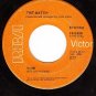 RCA 74-0339 45 rpm THE MATCH ~ Mirror Maze Lady ~ Time
