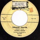 SOUND 126 45 GLORIA MANN ~ Teenage Prayer ~ Gypsy Lady