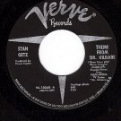 VERVE 10260 45 rpm STAN GETZ Theme From Dr Kildare