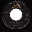 RCA 47-8456 DON GIBSON  Cause I Believe In You ~ A Love
