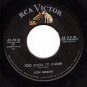 RCA 47-70101 45 DON GIBSON Blue Day ~ Too Soon To Know