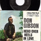NM RCA 47-8144 PS+45 DON GIBSON Head Over Heels In Love