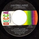DECCA 32870 YVONNE ELLIMAN Everything's Alright/Heaven
