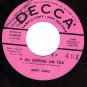PROMO DECCA 30263 JERRY LEWIS Let Me Sing And I'm Happy