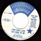 PROMO DEE BAND 43 Look What Love Has Done To Me/Be Love