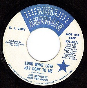 PROMO DEE BAND 43 Look What Love Has Done To Me/Be Love