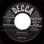 DECCA 9-28500 LENNY DEE 45 ~ Bye Bye Blues ~ Midnight