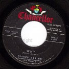 CHANCELLOR 1045 FRANKIE AVALON Why/Swingin On A Rainbow