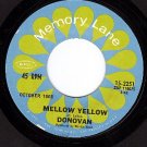 NM MEMORY LANE 15-2251 DONOVAN Mellow Yellow ~ Superman