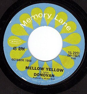 NM MEMORY LANE 15-2251 DONOVAN Mellow Yellow ~ Superman