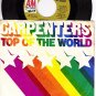 AM 1468 45 + PS CARPENTERS ~ Top Of The World ~ Heather