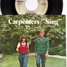 AM 1413 45 + PS CARPENTERS ~ Sing ~ Druscilla Penny