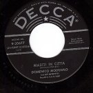 DECCA 30677 DOMENICO MODUGNO Mariti In Citta ~ Nel Blue