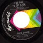 BRUNSWICK 55289 JACKIE WILSON I've Got To Get Back/Days
