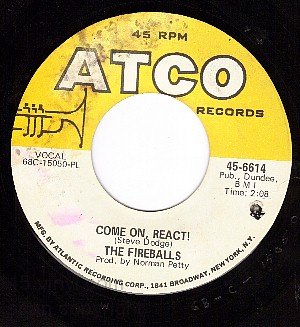 NM ATCO 6614 45 FIREBALLS Come On React ~ Woman Help Me