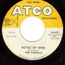 ATCO 6491 FIREBALLS Bottle Of Wine/Cant You See I'm Try