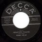DECCA 9-30194 45 BOBBY HELMS Fraulein/Heartsick Feeling