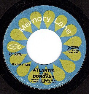 NM MEMORY LANE 2296 DONOVAN Atlantis/Susan On The West