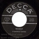 DECCA 9-29470 5 DeMARCO SISTERS Dreamboat ~ Two Hearts