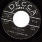 NM 45 DECCA EP 91287 BING CROSBY Gold Of The Day/Lilacs