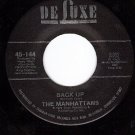 DELUXE 144 45 rpm THE MANHATTANS Back Up ~ Fever