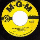 MGM K12020 45 JONI JAMES The Moment I Saw You/Where Is