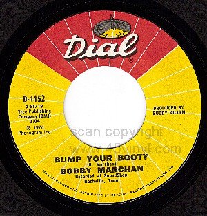 NM DIAL 1152 BOBBY MARCHAN Bump Your Booty/Ain't Nothin