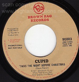 NM BROWN BAG PROM CUPID Twas The Night Before Christmas