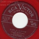 RED 45 Mario Lanza O COME ALL YE FAITHFUL/OF BETHLEHEM
